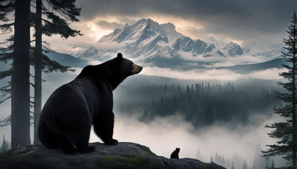 black bear dream symbolism