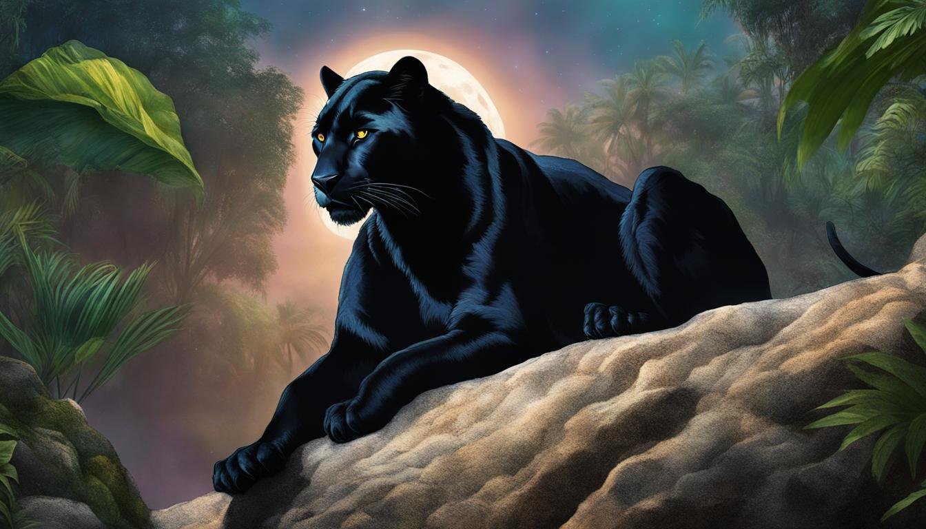 black panther in dream