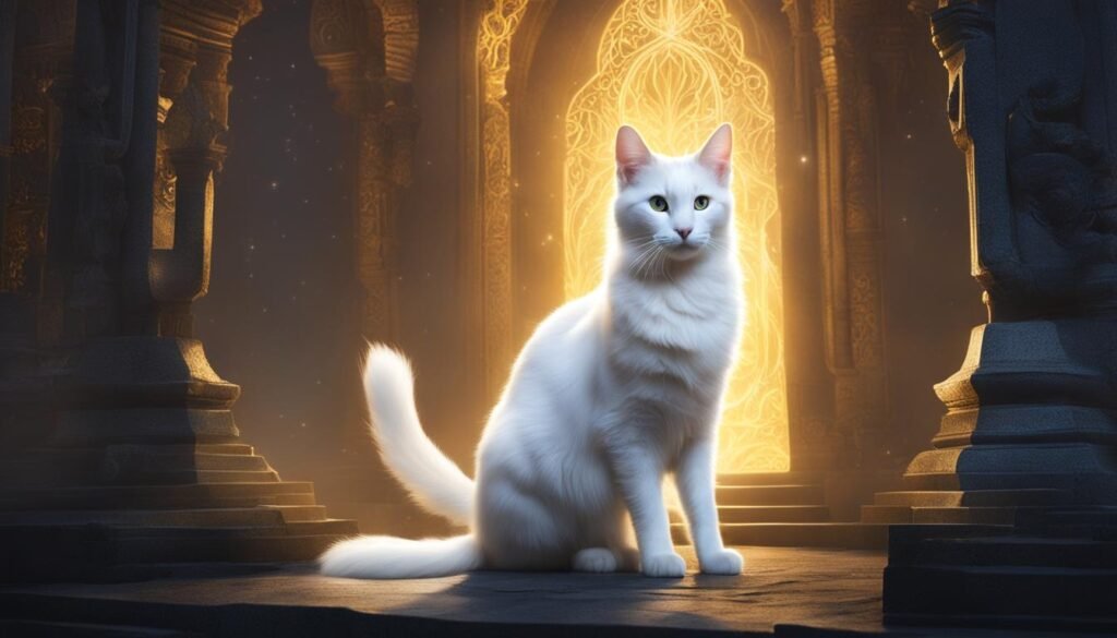 dream interpretation for white cat
