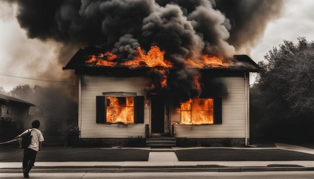 dream interpretation parents' house on fire