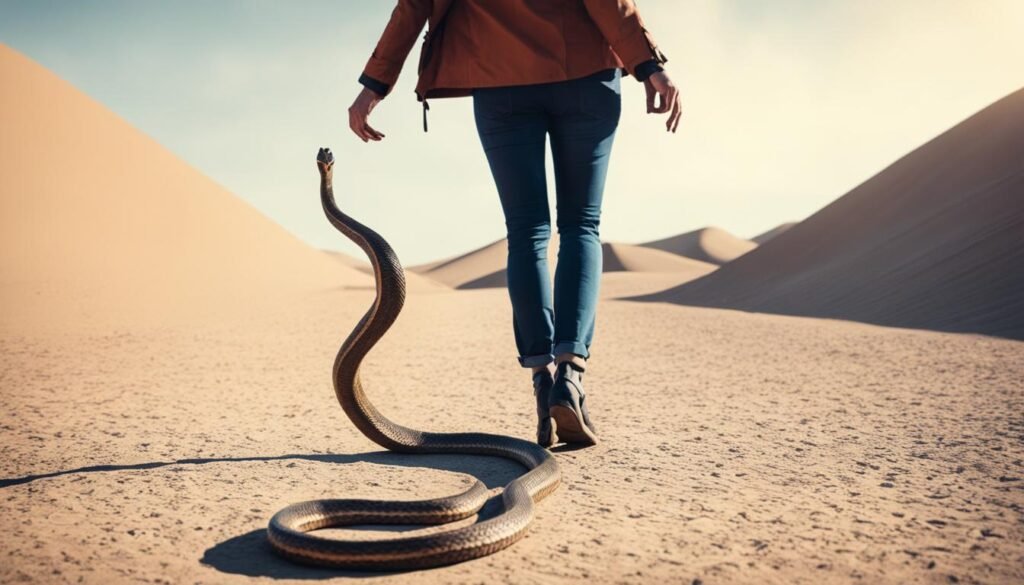 personal breakthrough in snake bite dreams