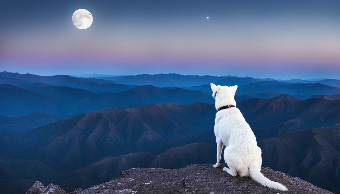 white dog in dream meaning