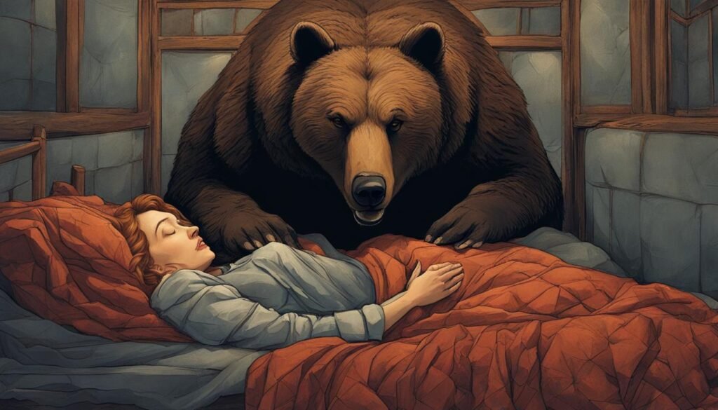psychological significance of dreams about bears attacking