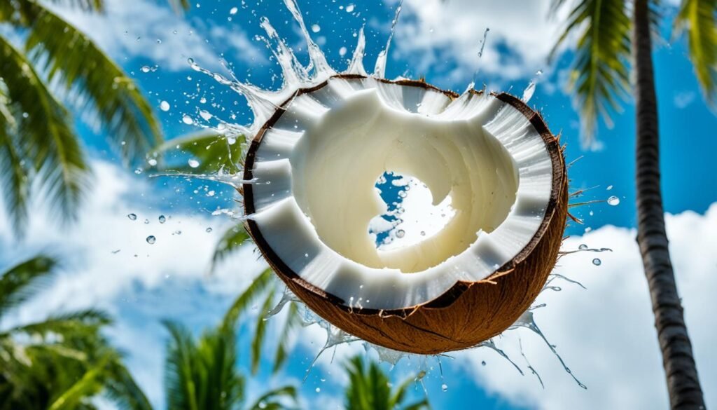 dream of falling coconut