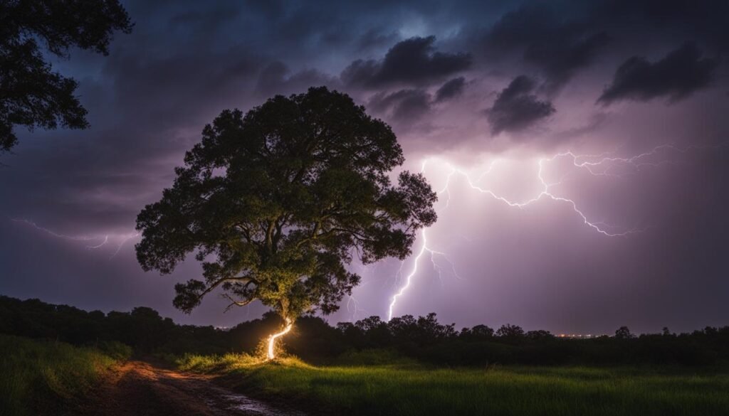 symbolism of lightning dreams