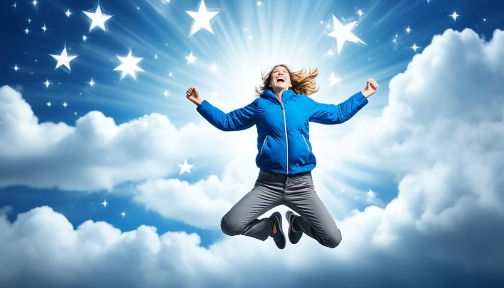 spiritual meaning of jumping in dreams